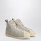 Adidas X Wales Bonner  Sneaker Superstar Hi Mist Stone/Wonder White/Gold Metallic