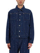 Drôle De Monsieur Denim Monogramme Jacket
