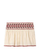 Isabel Marant Picadilia Beige Red Cotton Skirts