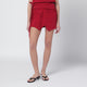 Isabel Marant Berenice Cherry-Coloured Jersey Miniskirt