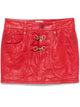 Isabel Marant Red Lamb Leather Paulina