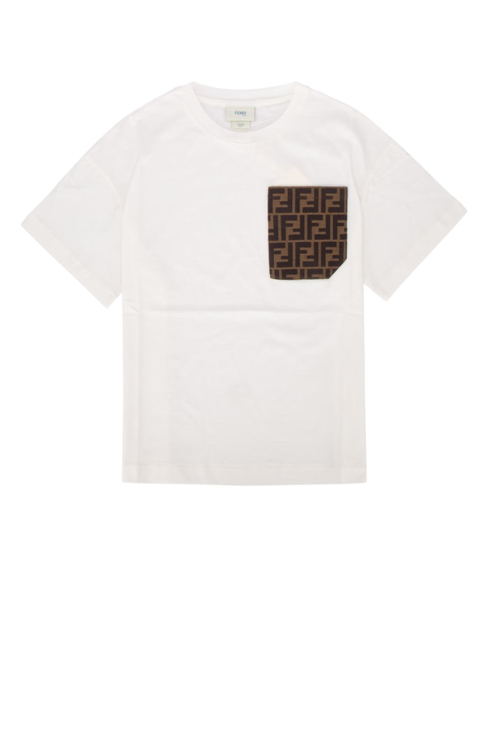 Fendi Kids T-Shirt Jersey Tinto
