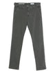 Jacob Cohen Gunmetal Grey Cotton Elastane Pants