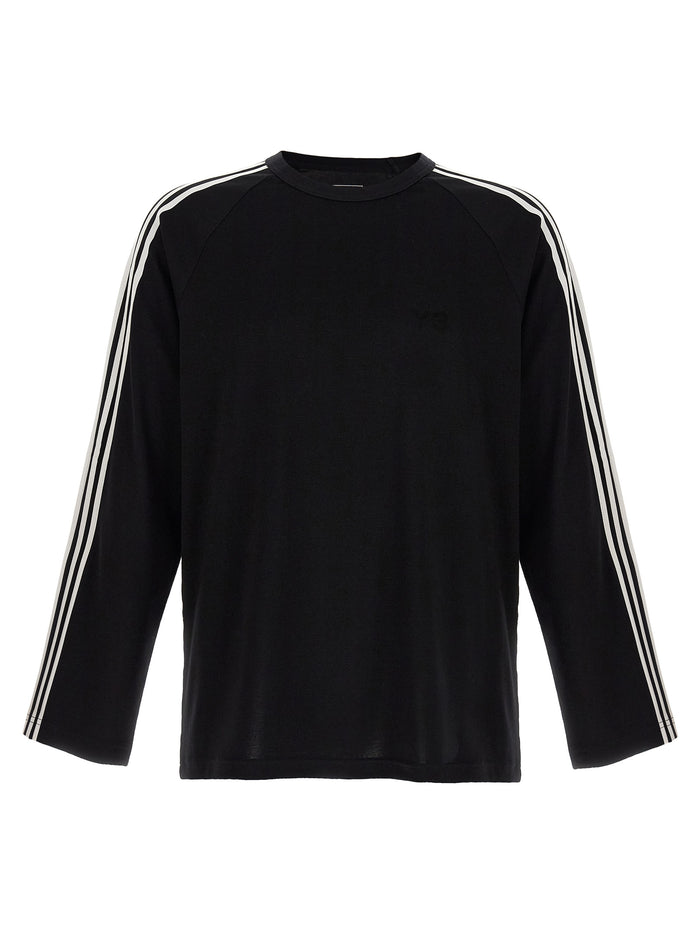 Y-3 'Y-3 Long Sleeve Tee 3-Stripes' T-Shirt