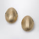 Jacquemus Raisin Grapeshaped Earrings In Goldplated Copper
