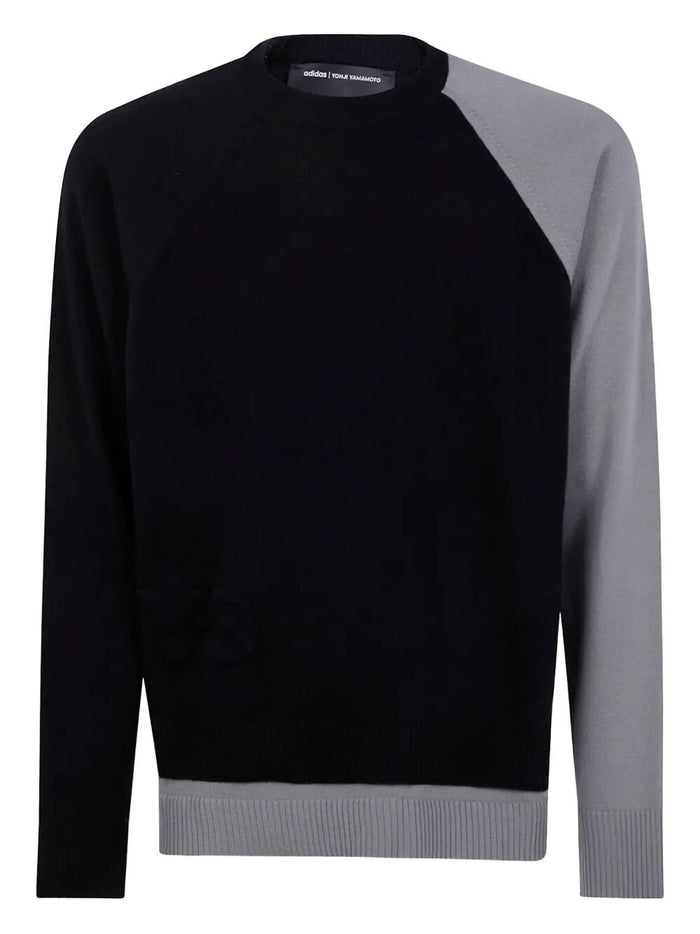 Y-3 Viscose Blend Crew-Neck Sweater