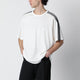 Adidas Y-3 Oversized Core White T-Shirt With Logo