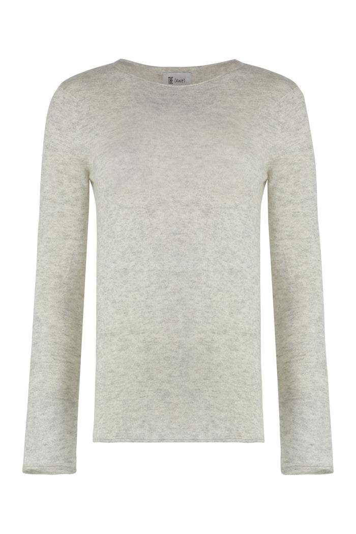 The (Alphabet) The (Knit) - Silk-Cashmere Blend Pullover