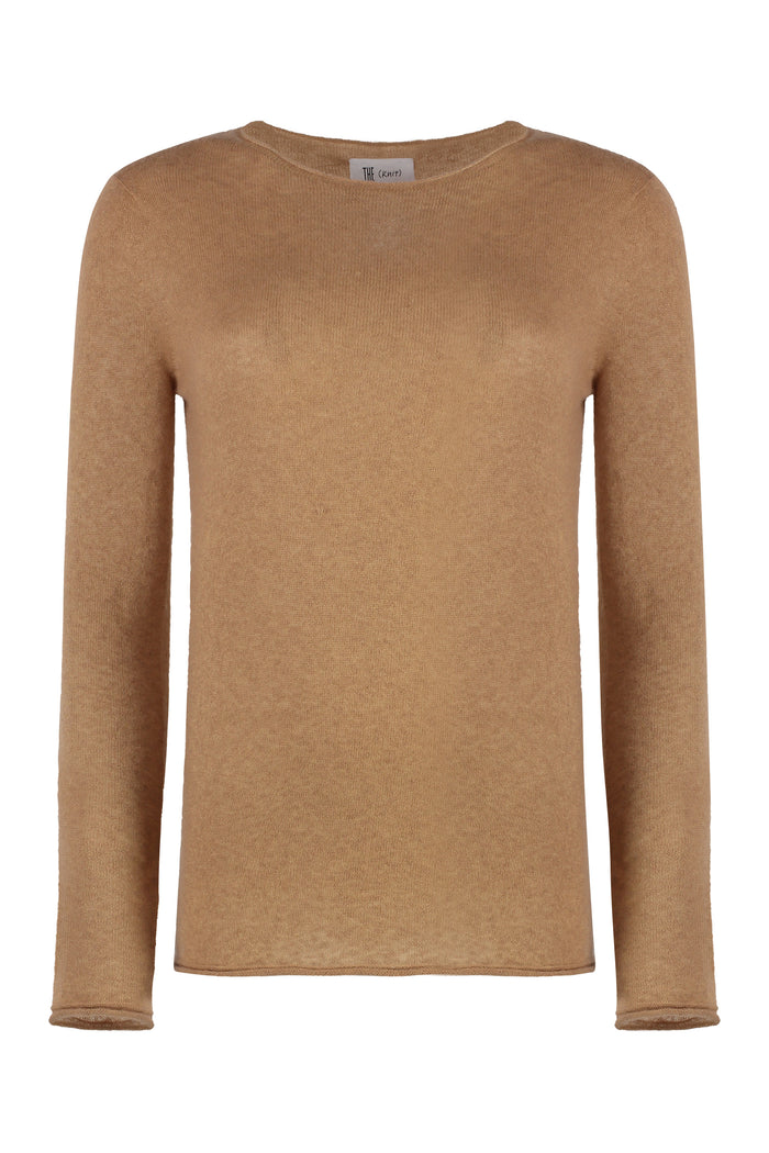The (Alphabet) The (Knit) - Silk-Cashmere Blend Pullover