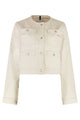 Moncler Chatel Cotton-Linen Blend Jacket