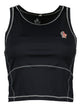 Moncler Grenoble Black Polyamide Elastane Top