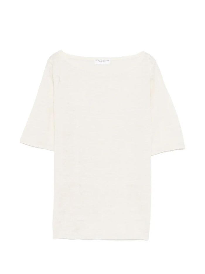 Majestic Linen Boat Neck Sweater