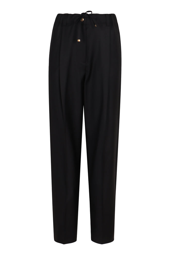 Moncler Tailored Trousers In Wool Gabardine