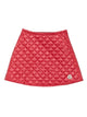 Moncler Diamond-Quilted Mini A-Line Skirt