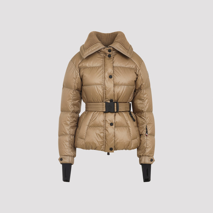 Moncler Bataillouse Padded Ski Jacket With Belt
