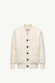 Moncler Natural Wool Cardigan