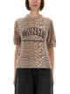 Ganni Logo Wool T-Shirt