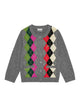 Ganni Check Cardigan