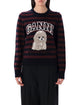 Ganni Knit Poodle Stripe