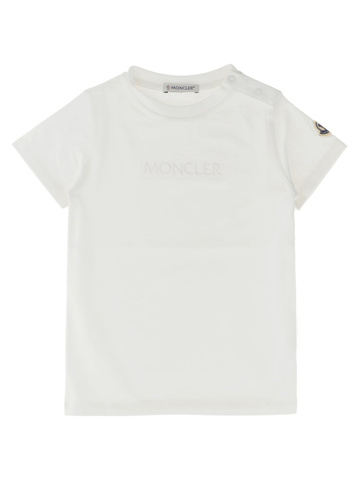 Moncler Enfant Logo Embroidery T-Shirt