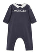 Moncler Kids Embroidered Logo Baby Grow