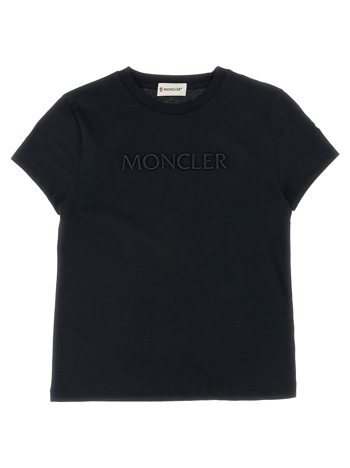 Moncler Enfant Logo Embroidery T-Shirt