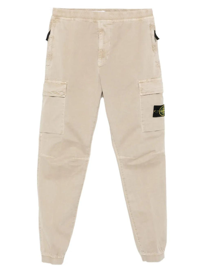 Stone Island Cargo Trousers With Patch Pockets