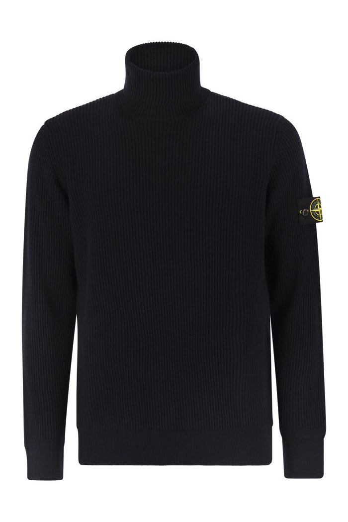 Stone Island 5100052 Full Rib Rws Wool
