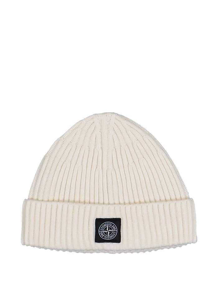 Stone Island "Full Rib Rws" Wool Beanie