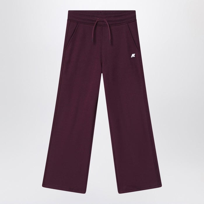 K-Way Gin Purple Sports Trousers