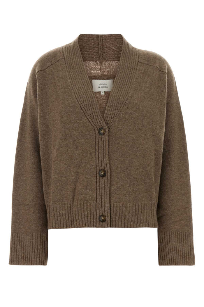 Loulou De Saison Nude Cashmere Sweater