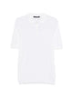 Tagliatore Polo Shirt With Cable Knit