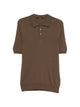 Tagliatore Polo Shirt With Cable Knit
