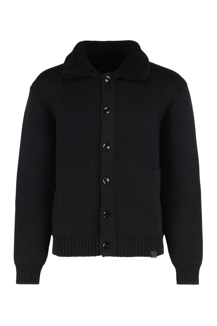 Tom Ford Cardigan In Cashmere
