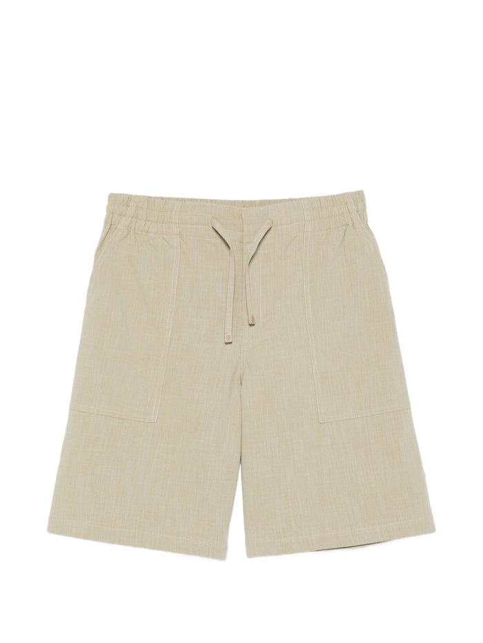 Drôle De Monsieur Cotton Bermuda Shorts