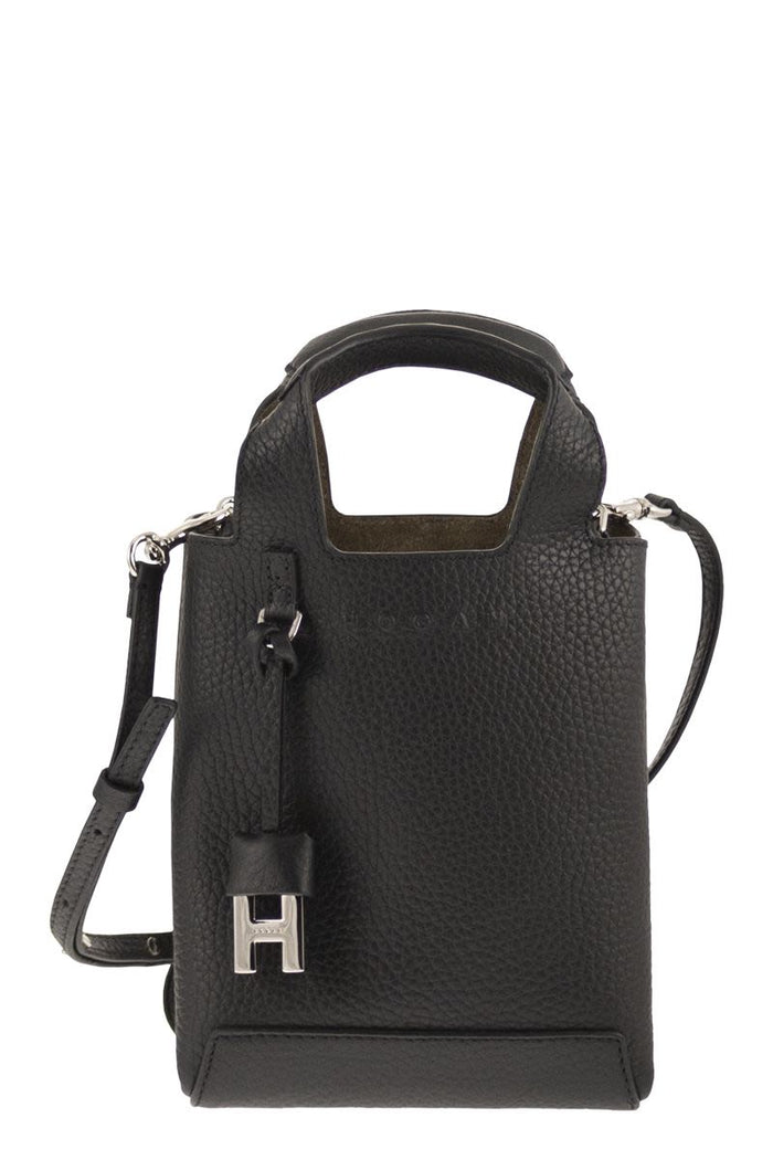 Hogan H01r - Handbag In Hammered Leather