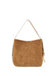 Hogan Hogan Medium Hobo Bag In Suede