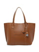 Hogan Script Small Leather Tote Bag