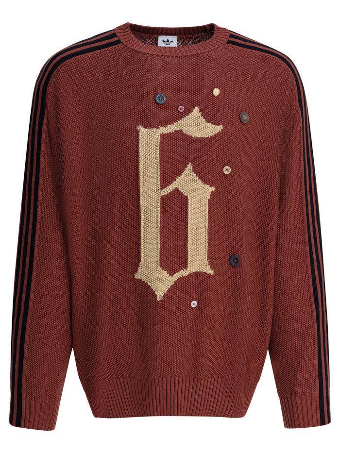 Adidas Originals Bordeaux Cotton Knitwear