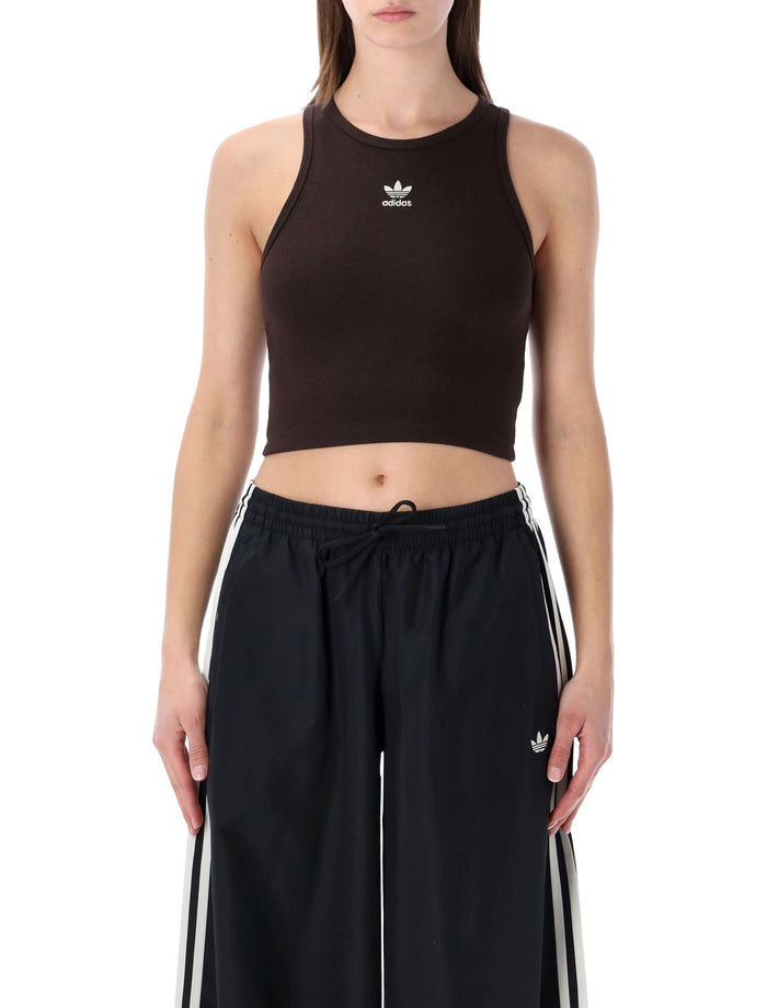 Adidas Originals Adidas Originals Essentials Ribbed Tank Top - Coffee