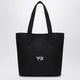 Adidas Y-3 Black Canvas Bag With Logo Print
