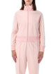 Adidas Originals Adidas Originals Pink Firebird Jacket With Crochet Detail
