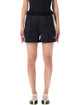 Adidas Originals Adidas Originals Black Firebird Shorts With Crochet Detail