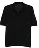 Tagliatore Black Wool Tee Shirt