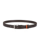 Hogan Grained Texture Leather Belt