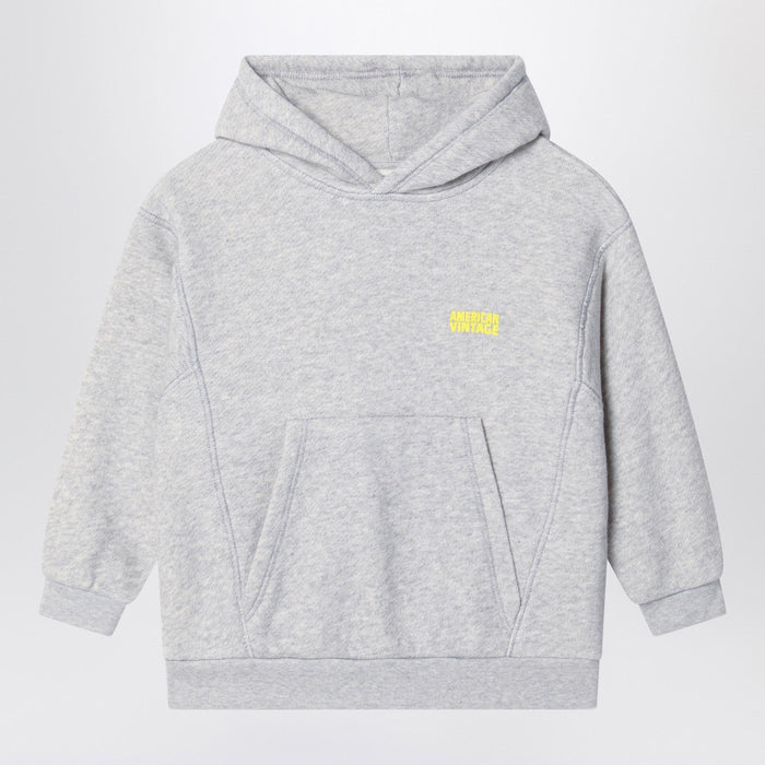 American Vintage Grey Cotton Kodytown Sweatshirt