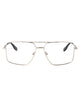 Karl Lagerfeld Silver Metal Glasses