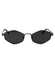 Karl Lagerfeld Dark Silver Metal Sunglasses