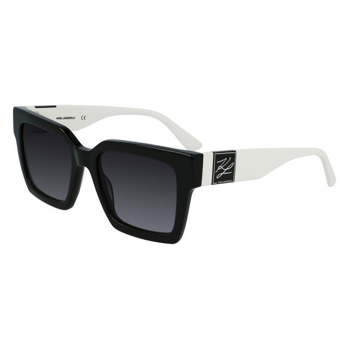 Karl Lagerfeld Black & White Acetate Sunglasses