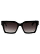Karl Lagerfeld Black Acetate Sunglasses